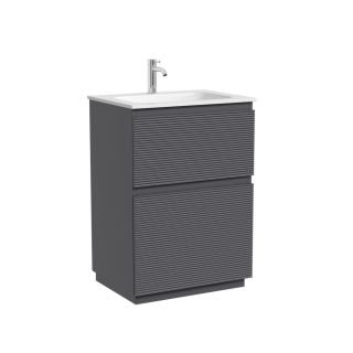 Тумба напольная под раковину Sancos Folk Floor FL60FGS 60 см Grey soft